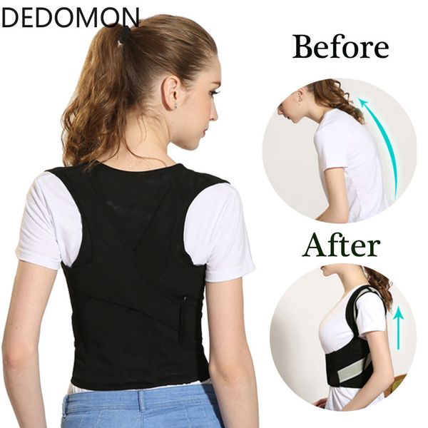 adjustable medical back posture corrector therapy corset clavicle spine back shoulder lumbar brace trainer health care
adjustable medical back posture corrector therapy corset clavicle spine back shoulder lumbar brace trainer health care