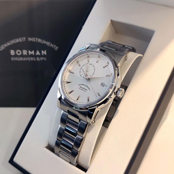 wristwatches borman men watches sapphire glass waterproof 50m watch stainless steel automatic mechanical with date, Slivery;brown
wristwatches borman men watches sapphire glass waterproof 50m watch stainless steel automatic mechanical with date, Slivery;brown