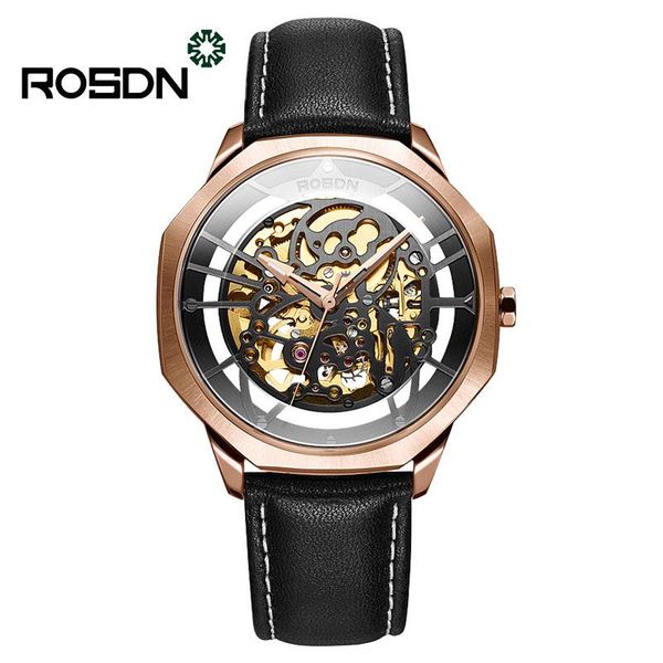 wristwatches rosdn genuine watches men's hollow automatic mechanical fashion stainless steel waterproof, Slivery;brown
wristwatches rosdn genuine watches men's hollow automatic mechanical fashion stainless steel waterproof, Slivery;brown