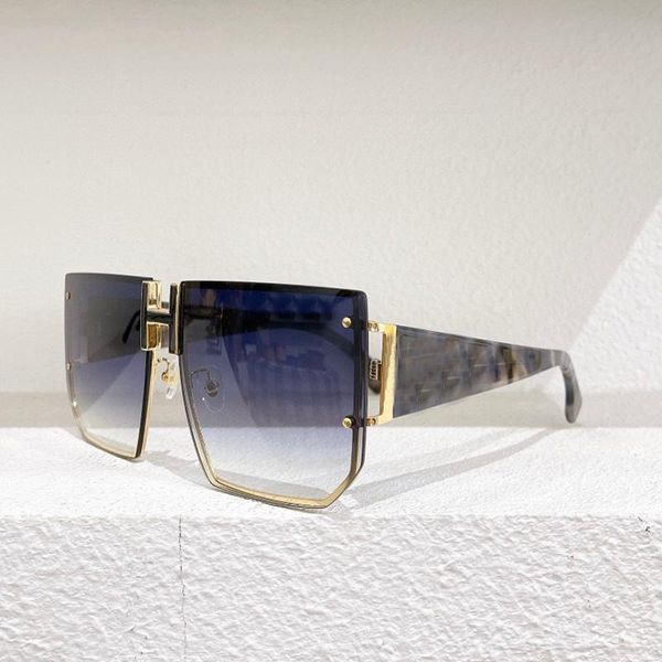 sunglasses rimless big lens brown gradient color women's 9183 thick mirror legs green fashion glasses, White;black
sunglasses rimless big lens brown gradient color women's 9183 thick mirror legs green fashion glasses, White;black