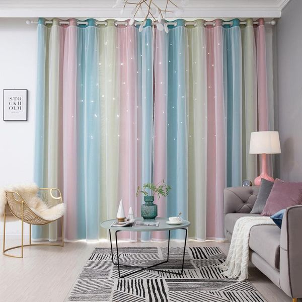 wall stickers 2pcs gradient color double-layer window tulle curtains sunshade
wall stickers 2pcs gradient color double-layer window tulle curtains sunshade