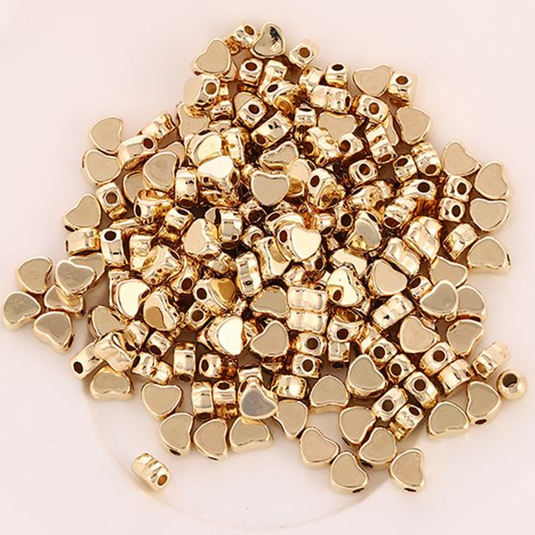 100pc/lot love heart shape ccb bead gold plated loose beads spacer for jewelry making accessories diy necklace bracelet charms
100pc/lot love heart shape ccb bead gold plated loose beads spacer for jewelry making accessories diy necklace bracelet charms
