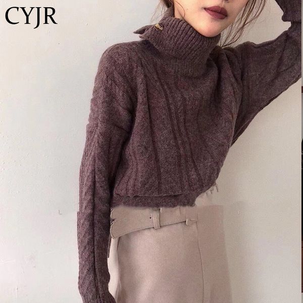 high collar new winter sweater girls vintage knitting oversize female autumn mesh outerwear warm sweaters gyy8, White;black
high collar new winter sweater girls vintage knitting oversize female autumn mesh outerwear warm sweaters gyy8, White;black