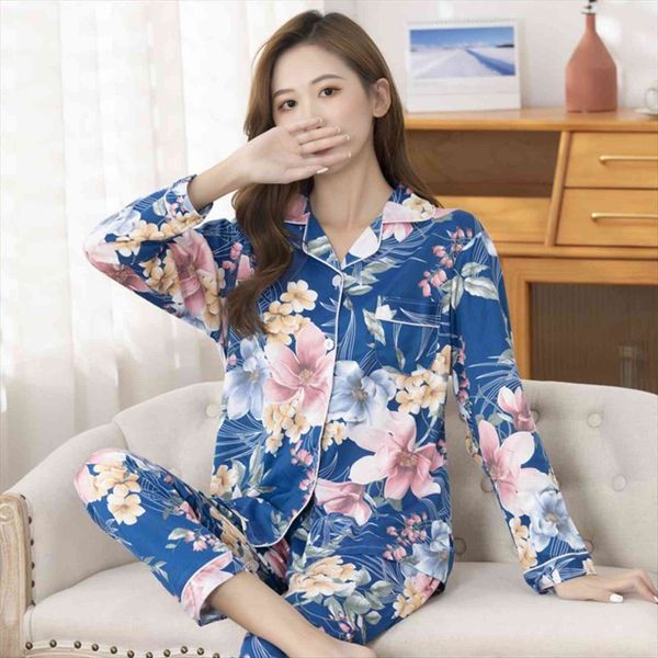 autumn sweet cardigan pajamas pyjama womens sleepwears set button femme flowers print long sleeved homeweat suit wholesale, Black;red
autumn sweet cardigan pajamas pyjama womens sleepwears set button femme flowers print long sleeved homeweat suit wholesale, Black;red