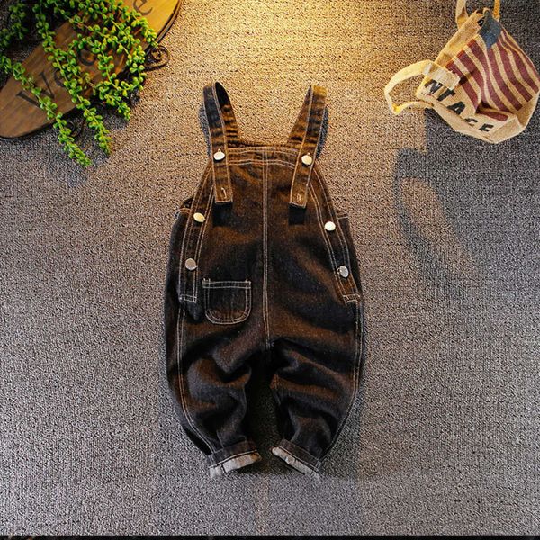 boys' spring and wear korean children's autumn foreign style jeans baby casual fashion suspenders, Blue
boys' spring and wear korean children's autumn foreign style jeans baby casual fashion suspenders, Blue