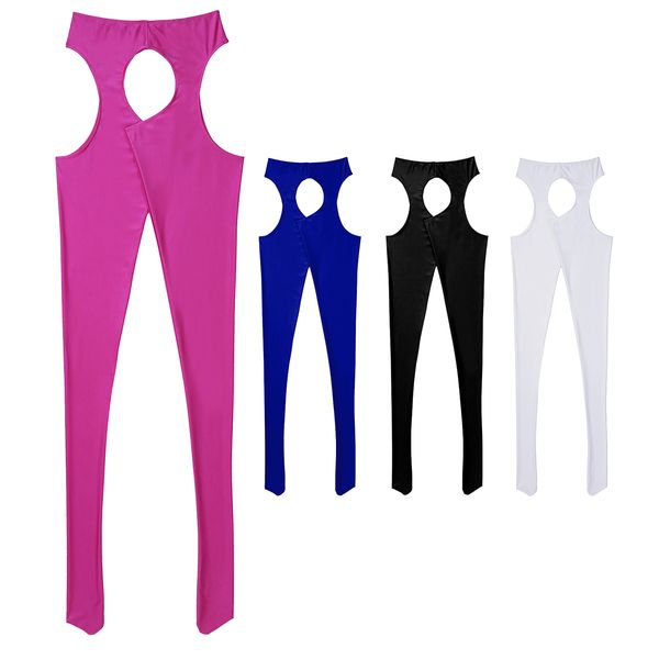 women tights long stockings lingerie hollow out open crotch pantyhose erotic leggings nightwear pole dance bodystocking, Black;white
women tights long stockings lingerie hollow out open crotch pantyhose erotic leggings nightwear pole dance bodystocking, Black;white