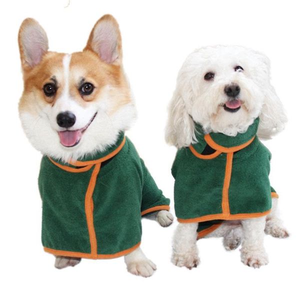 dog apparel xs-xl bathrobe pet bath towel for small medium large dogs microfiber wram clothes super absorbent drying
dog apparel xs-xl bathrobe pet bath towel for small medium large dogs microfiber wram clothes super absorbent drying
