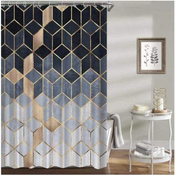 shower curtains geometric printed curtain for bathroom with hook 3d marble pattern hexagons waterproof polyester fabric
shower curtains geometric printed curtain for bathroom with hook 3d marble pattern hexagons waterproof polyester fabric