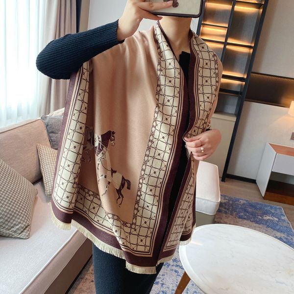 tippet muffler scarf thickened imitation cashmere scarf for women to lengthen and keep warm in autumn winter, Blue;gray
tippet muffler scarf thickened imitation cashmere scarf for women to lengthen and keep warm in autumn winter, Blue;gray