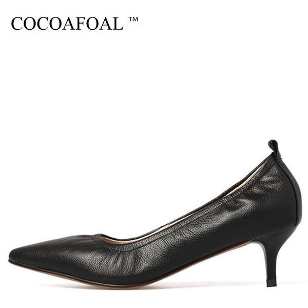 cocoafoal woman pointed toe pumps pink black brown fashion high heels shoes snakeskin genuine leather career pumps 2021 
cocoafoal woman pointed toe pumps pink black brown fashion high heels shoes snakeskin genuine leather career pumps 2021