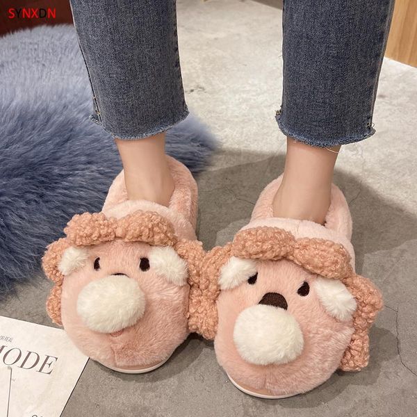 slippers synxdn cartoon women winter home warm house indoor bedroom lovers couples cute plus plush slippersplus size 45, Black
slippers synxdn cartoon women winter home warm house indoor bedroom lovers couples cute plus plush slippersplus size 45, Black