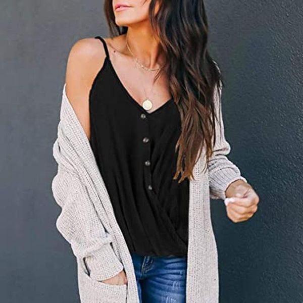 women's tanks & camis tank women ladies womens buttons down strap shirts v neck wrap nursing summer sleeveless mujer tanktop, White
women's tanks & camis tank women ladies womens buttons down strap shirts v neck wrap nursing summer sleeveless mujer tanktop, White