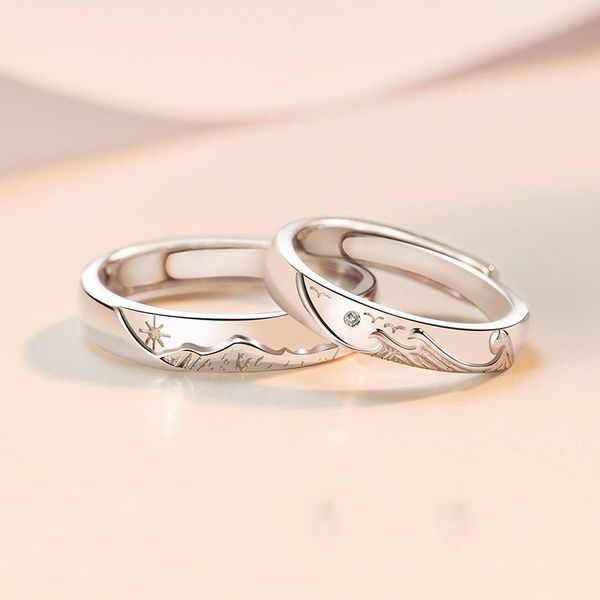 wedding rings adjustable size ring sun moon couple minimalist silver color opening for men women engagement jewelry gift, Slivery;golden
wedding rings adjustable size ring sun moon couple minimalist silver color opening for men women engagement jewelry gift, Slivery;golden