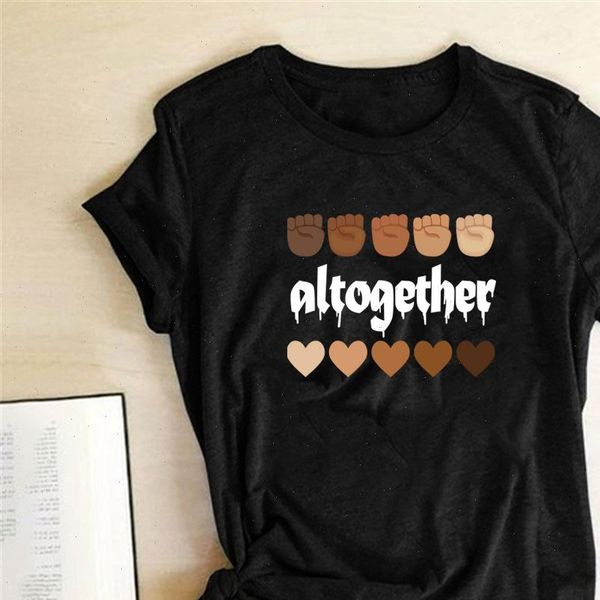 fists and hearts altogether printed t shirts women shirts summer aesthetic clothes cotton for women fashion camiseta mujer, White
fists and hearts altogether printed t shirts women shirts summer aesthetic clothes cotton for women fashion camiseta mujer, White