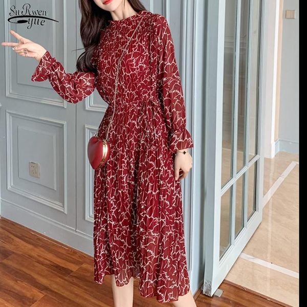 casual dresses vestidos 2021 autumn stand collar loose pleated party dress long sleeve vintage print chiffon lady 8540 50 robe femme, Black;gray
casual dresses vestidos 2021 autumn stand collar loose pleated party dress long sleeve vintage print chiffon lady 8540 50 robe femme, Black;gray