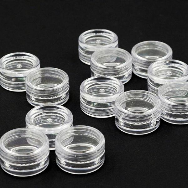 50pcs 2.5ml clear plastic jewelry bead storage box small round container jars make up organizer boxes cosmetic portable box
50pcs 2.5ml clear plastic jewelry bead storage box small round container jars make up organizer boxes cosmetic portable box