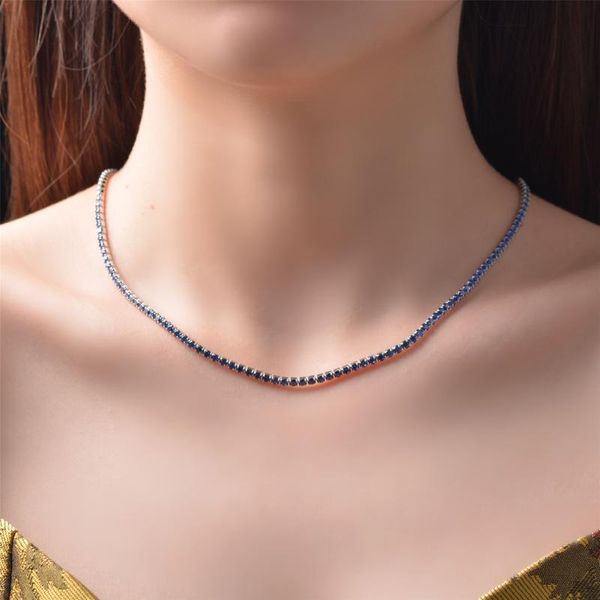 chains full diamond chain adjustable multi color zircon artificial high carbon gemstones necklace for women trendy fashion jewelry, Silver
chains full diamond chain adjustable multi color zircon artificial high carbon gemstones necklace for women trendy fashion jewelry, Silver