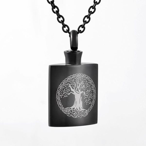 pendant necklaces tree of life keepsake urn necklace for human pet ashes stainless steel cremation jewelry memorial locket 4 colors, Silver
pendant necklaces tree of life keepsake urn necklace for human pet ashes stainless steel cremation jewelry memorial locket 4 colors, Silver