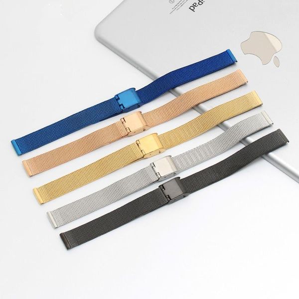 watch bands wholsale 8mm 10 12mm 14mm 15mm 16mm silver black gold blue rose 2mm thin braid milanese mesh steel bracelet strap watchband, Black;brown
watch bands wholsale 8mm 10 12mm 14mm 15mm 16mm silver black gold blue rose 2mm thin braid milanese mesh steel bracelet strap watchband, Black;brown