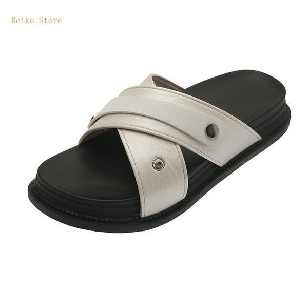 slippers fairy style color matching platform sandals female 2021 flat-bottomed belt roman shoes college beach tide, Black
slippers fairy style color matching platform sandals female 2021 flat-bottomed belt roman shoes college beach tide, Black