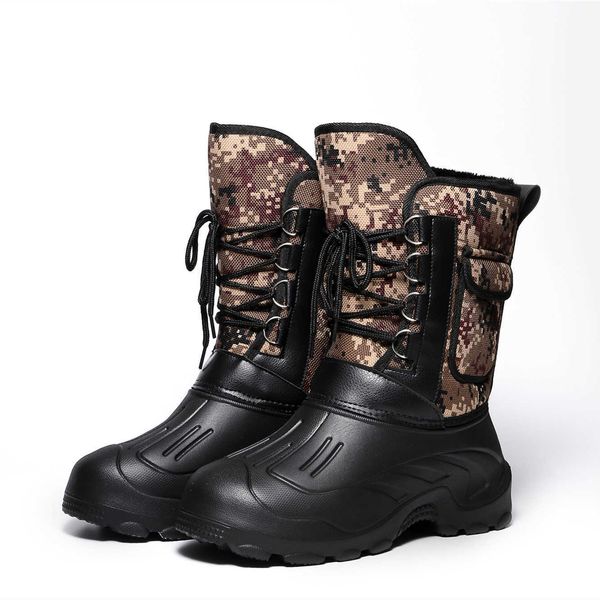 winter waterproof fishing sho antiskid psh thickened outdoor warm boots lightweight wear-ristant snow, Black
winter waterproof fishing sho antiskid psh thickened outdoor warm boots lightweight wear-ristant snow, Black