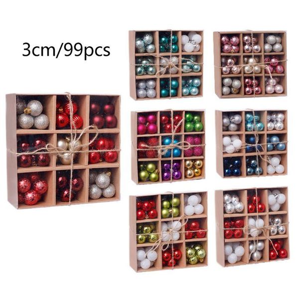 party decoration 1 box 3cm/99 pcs christmas balls ornaments holiday wedding xmas tree decor 83xc
party decoration 1 box 3cm/99 pcs christmas balls ornaments holiday wedding xmas tree decor 83xc