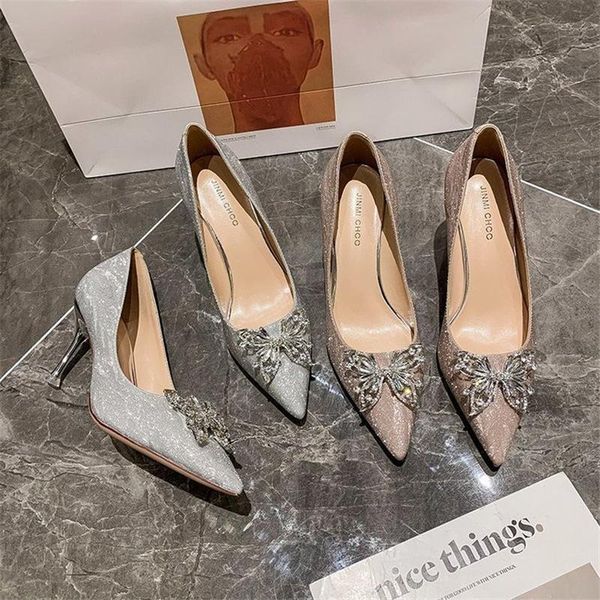 dress shoes high heels women spring 2021 fairy style water diamond bow korean edition women's pointed heel and sequined single, Black
dress shoes high heels women spring 2021 fairy style water diamond bow korean edition women's pointed heel and sequined single, Black