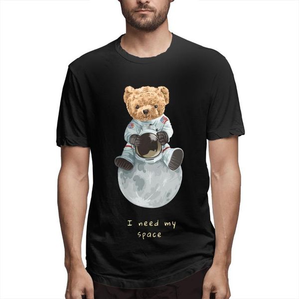 men's t-shirts cute bear toy in astronaut costume sitting on the moon 3d printing cotton tee summer short-sleeved round neck men t-shi, White;black
men's t-shirts cute bear toy in astronaut costume sitting on the moon 3d printing cotton tee summer short-sleeved round neck men t-shi, White;black