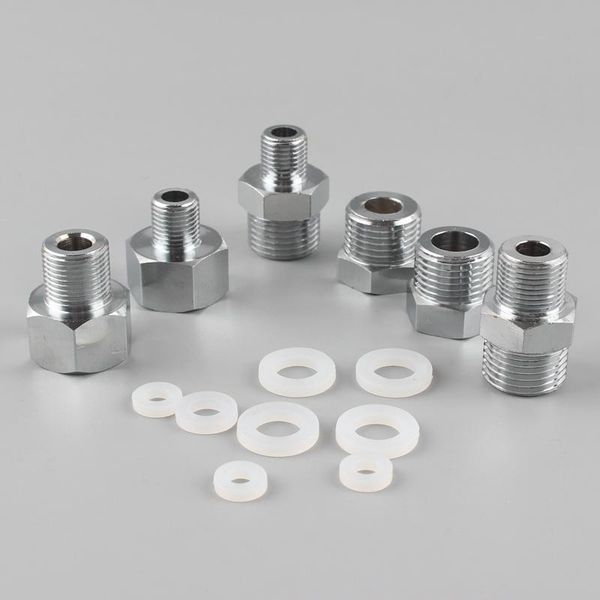 304 stainless steel g1/2'' to g3/8''&g1/4'' thread garden irrigation connector water tap adapter water tank ac
304 stainless steel g1/2'' to g3/8''&g1/4'' thread garden irrigation connector water tap adapter water tank ac