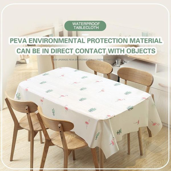 oil-proof and waterproof tablecloth simple tablecloth table cloth household peva
oil-proof and waterproof tablecloth simple tablecloth table cloth household peva