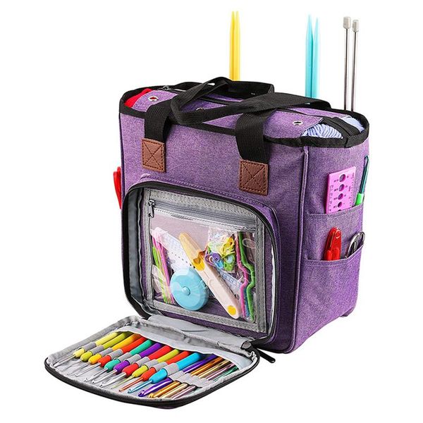 other arts and crafts portable knitting bag organizer yarn storage case for cotton cord thread wool crochet hook sewing needle accessory too
other arts and crafts portable knitting bag organizer yarn storage case for cotton cord thread wool crochet hook sewing needle accessory too
