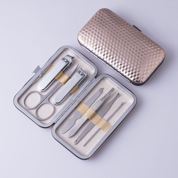 avant-garde mirror effect and metallic rainbow style manicure supply set 7 pieces nail clippers beauty supply for professional use
avant-garde mirror effect and metallic rainbow style manicure supply set 7 pieces nail clippers beauty supply for professional use