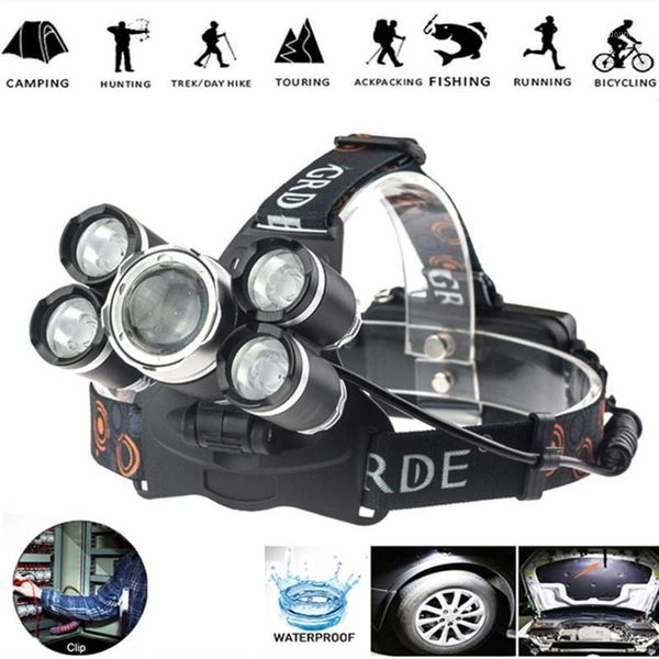 headlamps powerful led headlight headlamp 5led t6 head lamp power torch light 18650 battery for camping, fishing1
headlamps powerful led headlight headlamp 5led t6 head lamp power torch light 18650 battery for camping, fishing1