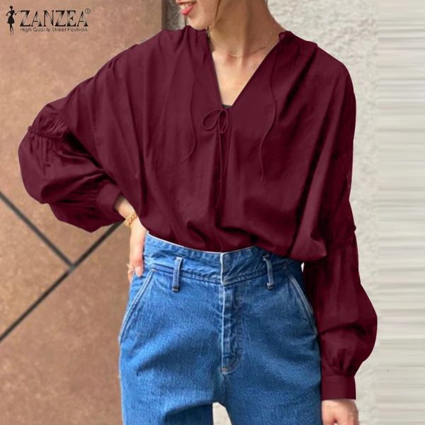 2021 new zanzea spring elegant v neck long sleeve blouses stylish women blouse female ol work casual solid loose blusas tunic 1iik, White;black
2021 new zanzea spring elegant v neck long sleeve blouses stylish women blouse female ol work casual solid loose blusas tunic 1iik, White;black