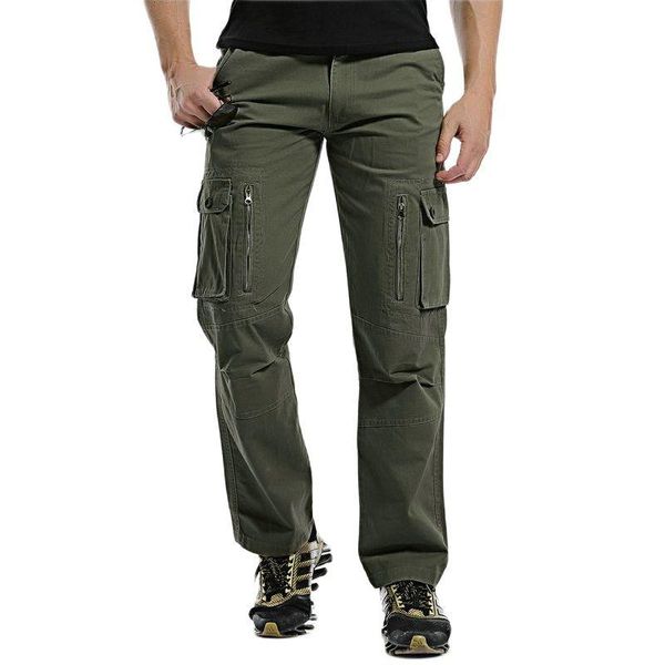 men's pants men cargo camouflage tactical cotton trousers casual joggers multi pocket military straight, Black 
men's pants men cargo camouflage tactical cotton trousers casual joggers multi pocket military straight, Black