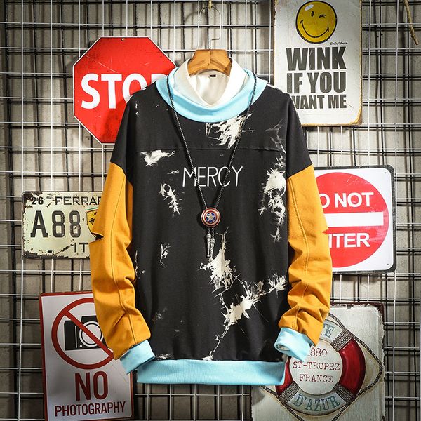 2021 new hooded shirt sweatshirt brand men's casual patchwork stitching parallel bars slim hoodie jacket hip hop headscarf plus size mh, Black
2021 new hooded shirt sweatshirt brand men's casual patchwork stitching parallel bars slim hoodie jacket hip hop headscarf plus size mh, Black