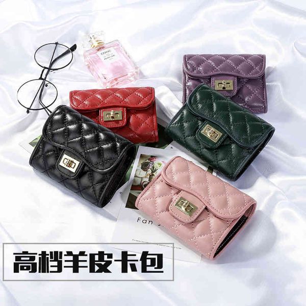 wallets bags handbags sheep leather card organ clip button lock women's mini wallet lovely set xiangjia ins, Red;black
wallets bags handbags sheep leather card organ clip button lock women's mini wallet lovely set xiangjia ins, Red;black