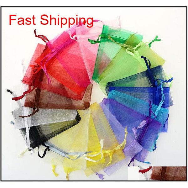 wholesale 7*9cm jewelry bags mixed organza jewelry wedding party favor xmas gift bags purple blue pink yellow black with drawstring vm tmz67, Pink;blue
wholesale 7*9cm jewelry bags mixed organza jewelry wedding party favor xmas gift bags purple blue pink yellow black with drawstring vm tmz67, Pink;blue
