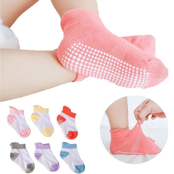 socks 6 pairs/lot 0 to yrs cotton baby 's floor boys girls non-slip boat low cut sock with rubber grips four season, Pink;yellow
socks 6 pairs/lot 0 to yrs cotton baby 's floor boys girls non-slip boat low cut sock with rubber grips four season, Pink;yellow