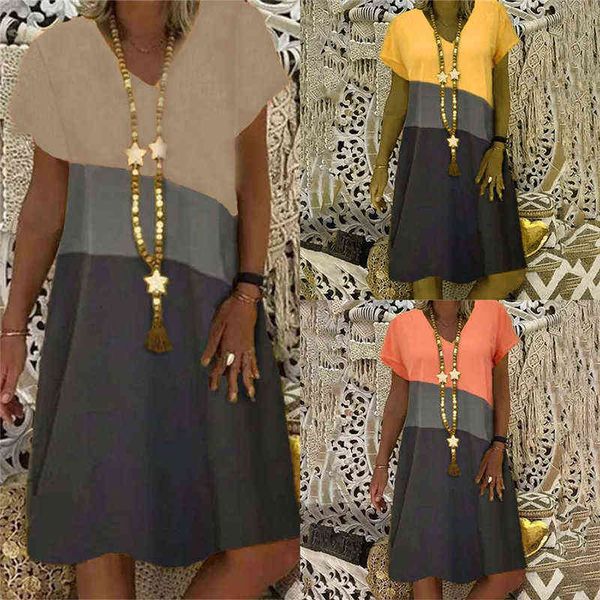 vintage v-neck striped party dress women spring summer short sleeve dress elegant patchwork casual dresses, Black;gray
vintage v-neck striped party dress women spring summer short sleeve dress elegant patchwork casual dresses, Black;gray