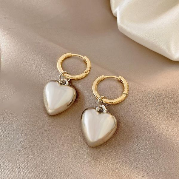 dangle & chandelier fashion metal heart women earrings retro jewelry elegant temperament statement accessories, Silver
dangle & chandelier fashion metal heart women earrings retro jewelry elegant temperament statement accessories, Silver