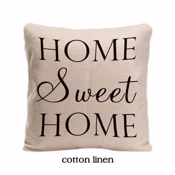 cushion/decorative pillow 2021 cushion cover home sweet case sofa bedroom decorative by lvsure store