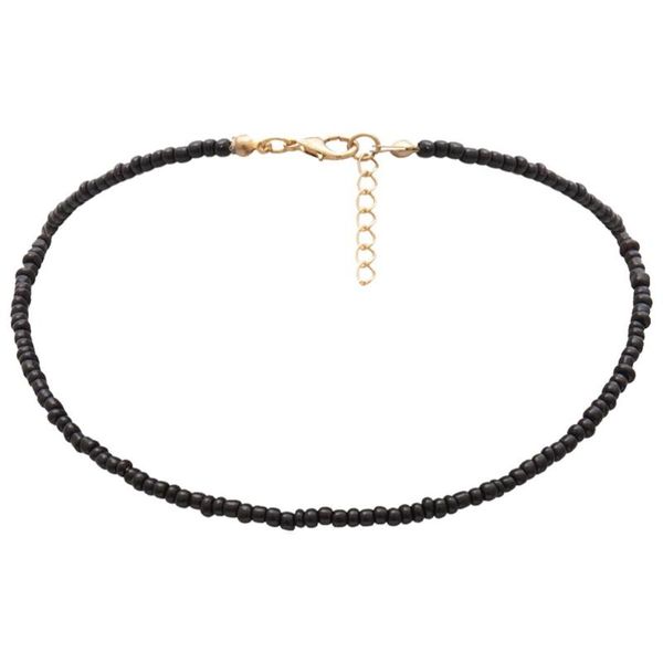 pendant necklaces 1pc individual character beaded single - layer necklace simple color rice bead (black), Silver
pendant necklaces 1pc individual character beaded single - layer necklace simple color rice bead (black), Silver