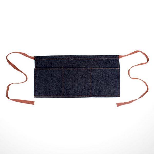 denim waist apron short serving aprons with 3 pockets half-length waiter waitress workwear (black)
denim waist apron short serving aprons with 3 pockets half-length waiter waitress workwear (black)