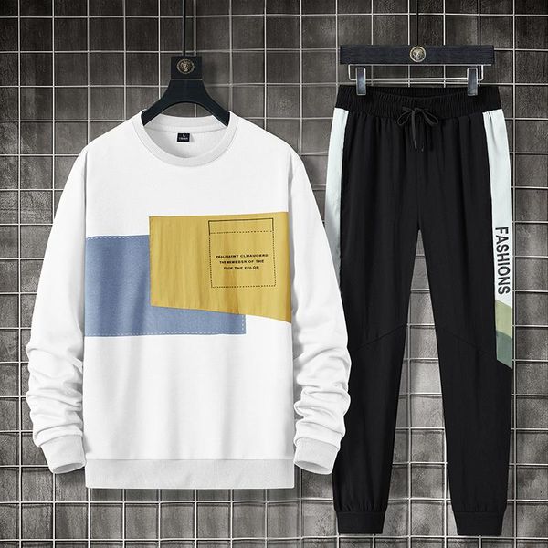 men's tracksuits -5xl 2021 spring and autumn boys korean casual suit youth trend sweater handsome middle school student sportswear, Gray
men's tracksuits -5xl 2021 spring and autumn boys korean casual suit youth trend sweater handsome middle school student sportswear, Gray
