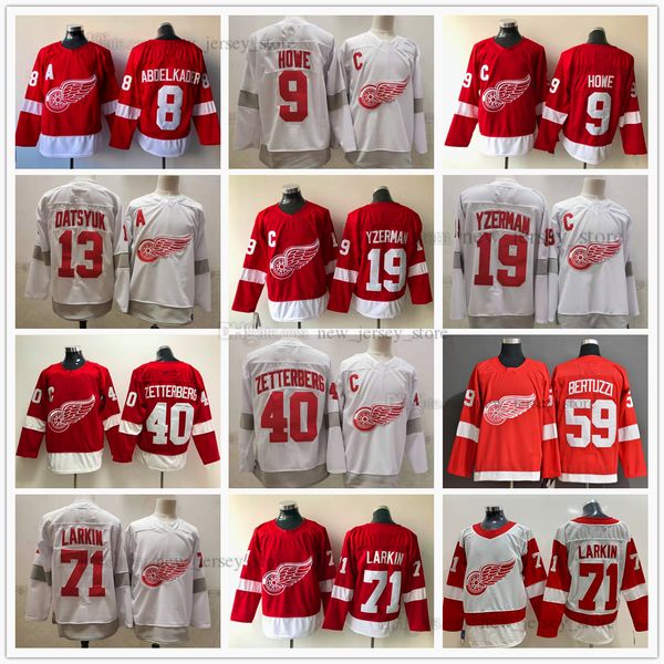 2021 white reverse retro hockey 71 dylan larkin jerseys red 13 pavel datsyuk 59 tyler bertuzzi 19 steve yzerman 9 gordie 40 henrik howe zett, Black;red
2021 white reverse retro hockey 71 dylan larkin jerseys red 13 pavel datsyuk 59 tyler bertuzzi 19 steve yzerman 9 gordie 40 henrik howe zett, Black;red