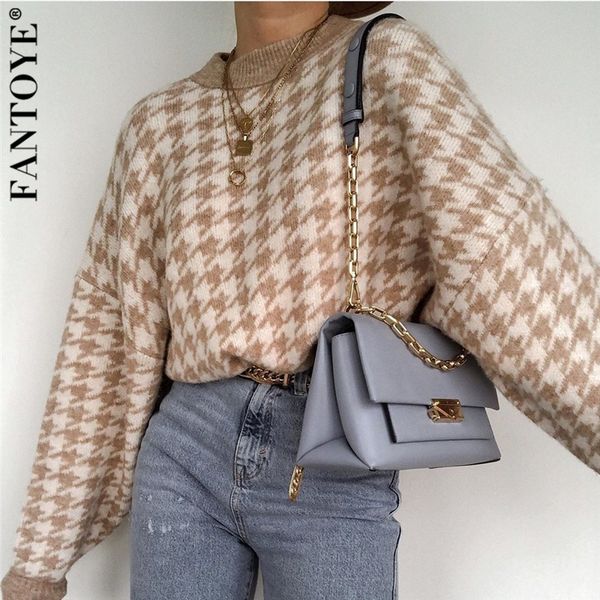 2021 new winter knitted geometry women's sweaters vintage o neck long sleeve pullover casual loose warm women clothing streetwear 9bmt, White;black
2021 new winter knitted geometry women's sweaters vintage o neck long sleeve pullover casual loose warm women clothing streetwear 9bmt, White;black