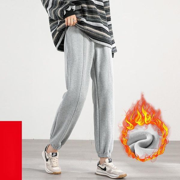 women's pants & capris cgc 2021 winter plus velvet thicken women harajuku oversize sweatpants female warm cotton sports casual trousers, Black;white
women's pants & capris cgc 2021 winter plus velvet thicken women harajuku oversize sweatpants female warm cotton sports casual trousers, Black;white