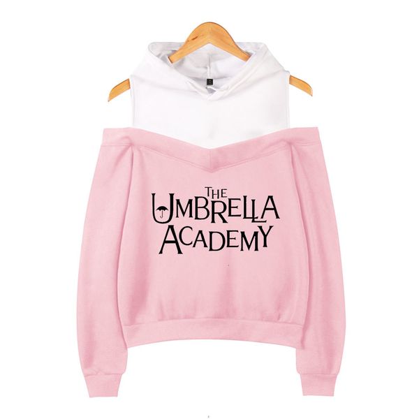 women hoodie the umbrella academy crop sweatshirts pullover off-shoulder harajuku tracksui, Black
women hoodie the umbrella academy crop sweatshirts pullover off-shoulder harajuku tracksui, Black