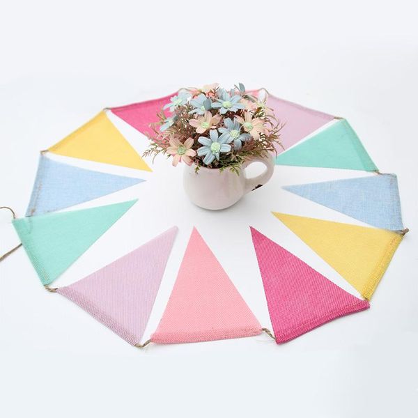 party decoration 12 flags 4m european and american style colorful banners imitation linen baby shower garland linnet bunting burgee
party decoration 12 flags 4m european and american style colorful banners imitation linen baby shower garland linnet bunting burgee